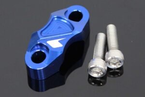 Clutch/Brake Mount Clamp), Blue, Bikers