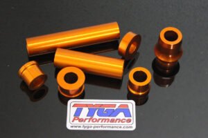 Wheel, Aluminium Spacer Kit, (Orange) KTM RC and Duke Series