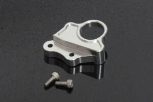 Ignition Switch Holder, CNC Silver, NC30 VFR400R