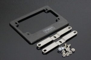 License Plate Frame, Carbon, USA Spec