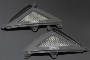 Tank Shrouds, With Grille, Pair, Carbon, MSX125 Grom